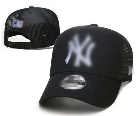 2024 Lettre De Design De Mode Ny Street Chapeaux Casquette De Baseball