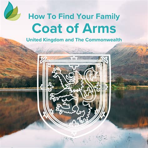 How To Find Your Family Coat of Arms: United Kingdom and The ...