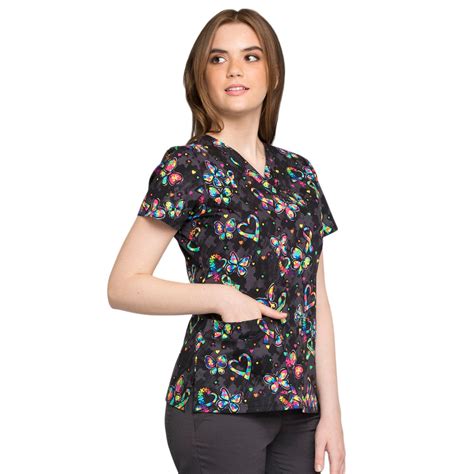 Cherokee CK616 One Piece At A Time Scrubs Top Women | Medshop Australia