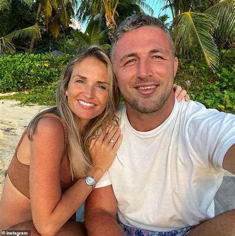 Sam Burgess Partner Lucy Graham Looks Radiant In A Figure Hugging