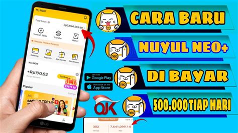 Cara Nuyul Bank Neo Work Aplikasi Penghasil Uang Tercepat