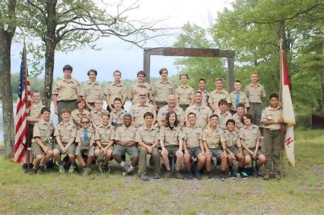 Boy Scout Troop 45 has been busy this summer