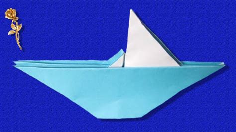 Origami Bateau Voilier YouTube