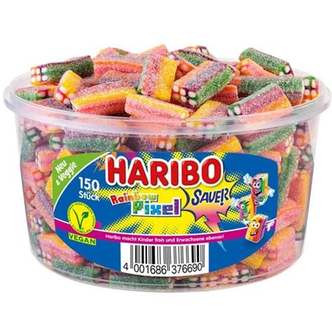 Amazon Haribo Rainbow Pixel Sour Pcs Everything Else