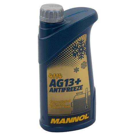 MANNOL Kühlerfrostschutz Konzentrat AG13 40C 1 Liter gelb onli 4 95