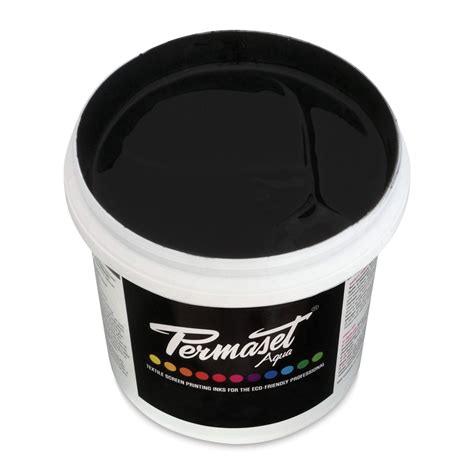 Permaset Aqua Fabric Ink Process Black Liter Michaels