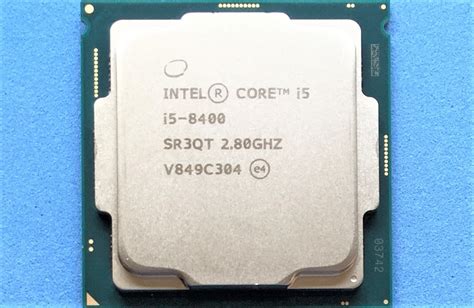 【やや傷や汚れあり】intel Cpu 第8世代 Core I5 8400 280ghz～400ghz 6コア6スレッド Sr3qt