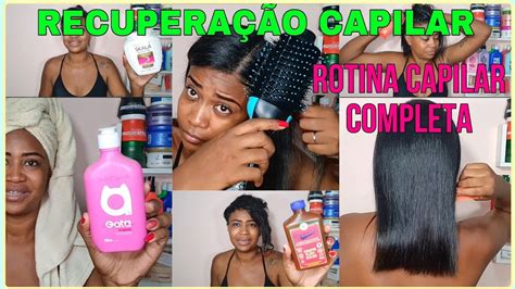 RECUPERANDO CABELO CORTE TÉRMICO ROTINA CAPILAR TESTEI ESCOVA