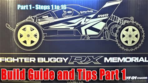 Tamiya Dt01 Fighter Buggy Rx Memorial Build Guide Tips Part 1 Steps 1