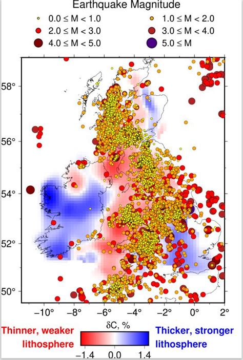 Map: How rare are UK earthquakes? Country ‘riddled’ with fault lines ...