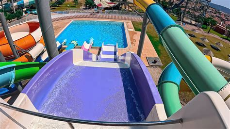 Genius Waterslide at Oasis Aquapark Alacatı Cesme Izmir Turkey