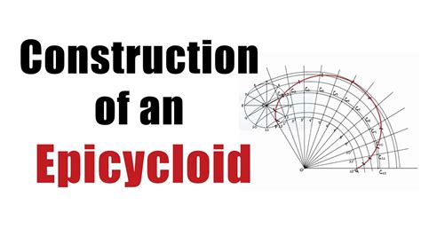 How to DRAW an EPICYCLOID CURVE? Engineering Curves - Engineering ...