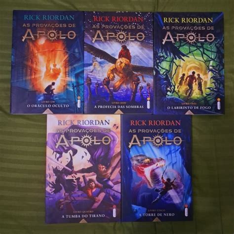 As Provações de Apolo Percy Jackson Shopee Brasil