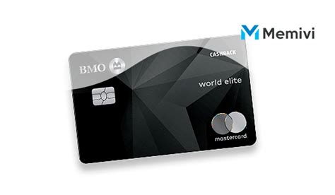 BMO Cashback World Elite Mastercard Review MEMIVI