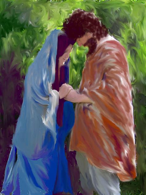 Mary and Joseph by abadelf01 on DeviantArt