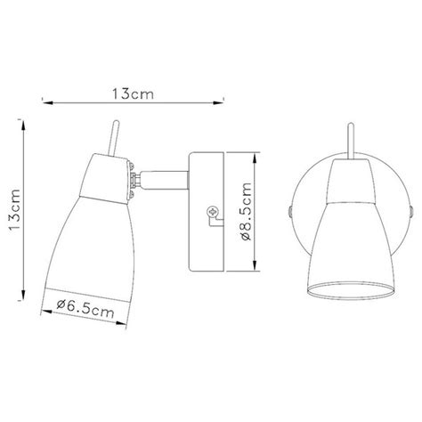 Zidna Lampa ML1403 1 Hrom Kelvin Lite D O O