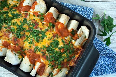 Enchiladas med kylling bedste opskrift på den skønne tex mex ret