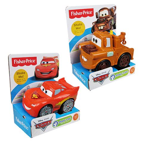 Pixar Cars Shake And Go Racers Set Entertainment Earth