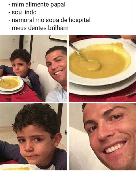 Selfie De Cristiano Ronaldo Com Filho Vira Meme Veja Os Mais