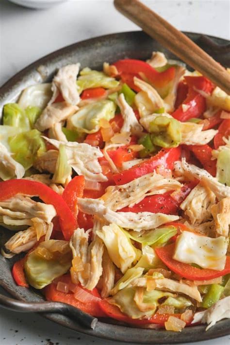 Cabbage Stir Fry With Chicken Happy Homeschool Nest