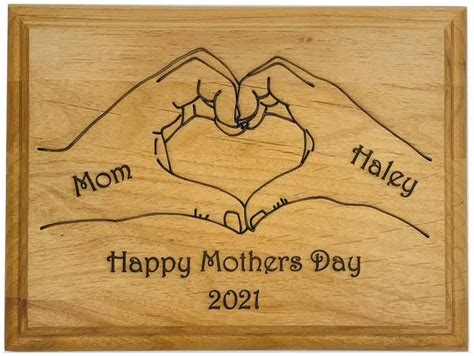 Mothers Day T Wood Plaque Personalized T For Mom From Etsy