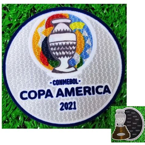 2021 Copa America Conmebol Football Badges 1 2 9 14 15 Cup Patches