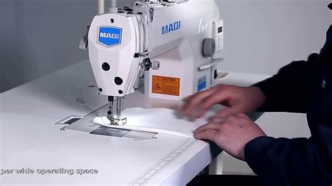 LS 9802DP MAQI Direct Drive Lockstitch Sewing Machine YouTube