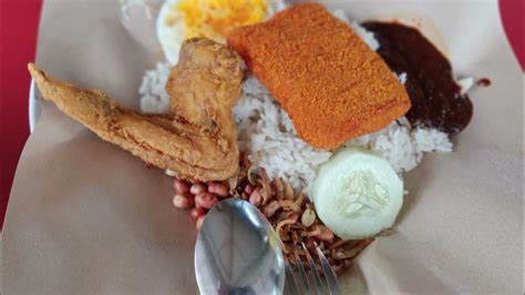 Cuba Nasi Lemak Power Viral Boon Lay Khas Singapura Sama Minum Teh