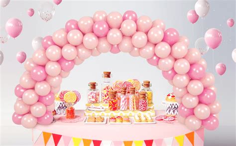 Yallove Table Balloon Arch Kit Ft Balloon Garland Stand For Party