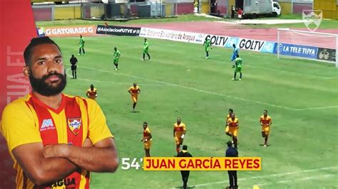 Primera Gol De Juan Garc A Reyes Ante Ac Mineros De Guayana Jornada