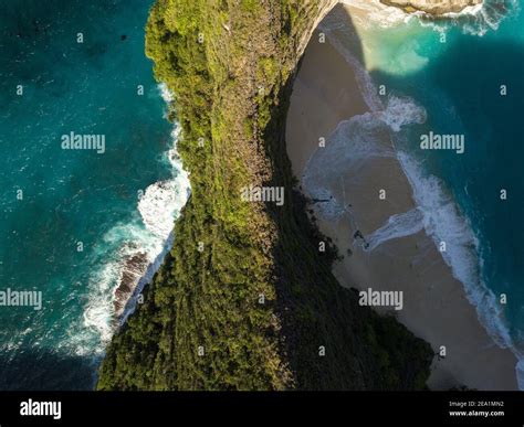 Luftbild Von Nusa Penida Beach Fotos Und Bildmaterial In Hoher