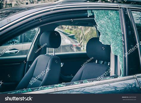 Broken Car Window