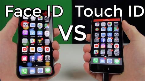 Face ID vs Touch ID Gyorsaság teszt YouTube