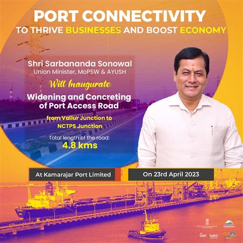 Ministry Of Ports Shipping And Waterways On Twitter Today Shri