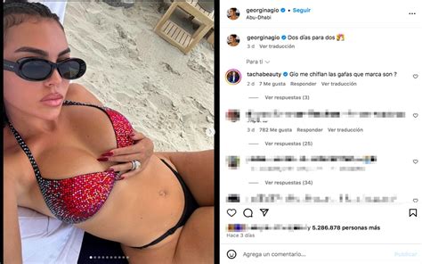 Georgina Rodríguez muy sensual en bikini Foto 4 de 21