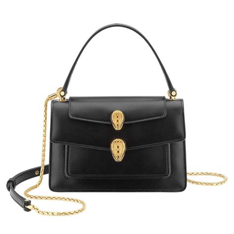 Bvlgari Women Bvlgari Logo Camera Bag in Calf Leather