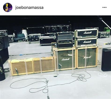 Joe Bonamassa Bbc Rig 2018 Joe Bonamassa Guitar Rig Rigs Bbc Guitar Wedges