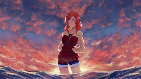 Download Maki Nishikino Anime Love Live! HD Wallpaper