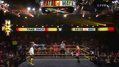 Nxt Takeover Fatal Way Jojo Announcing Tyler Breeze Vs Sami Zayn