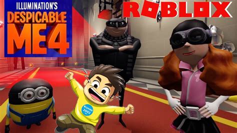 Despicable Me Heist Epic Roblox Obby Adventures Roblox Gameplay