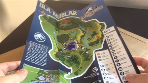 Jurassic World Brochure Replica Youtube