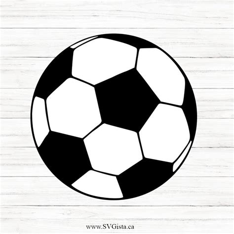 Soccer Ball Svg Cut File Svg Cut File Cricut Svg Files Silhouette