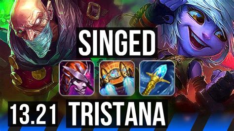 Singed Vs Tristana Mid Comeback Winrate Dominating Br