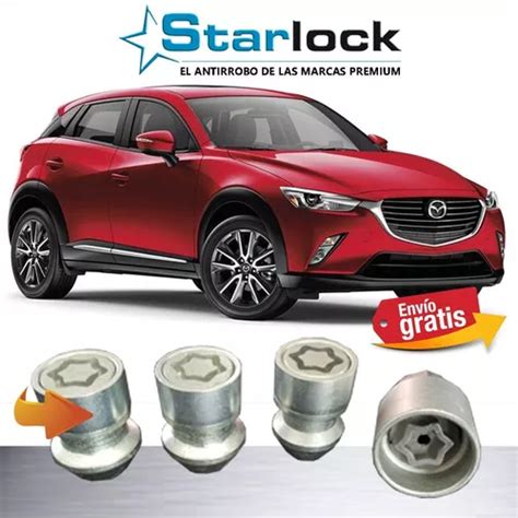 Tuercas Seguridad Starlock Mazda Cx3 Envío Gratis