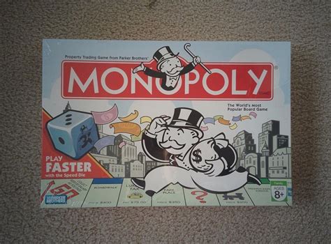 Monopoly The Classic Edition Traditional Family Fun Board Game, New in ...