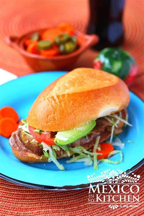 Mexican Pork Leg Torta Recipe - Torta de Pierna de Cerdo