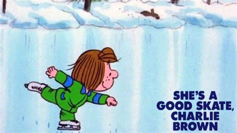 She S A Good Skate Charlie Brown 1980 Peanuts Animated Short Film