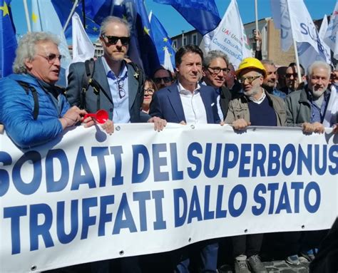 Superbonus A Roma La Manifestazione Degli Esodati In Piazza Anche