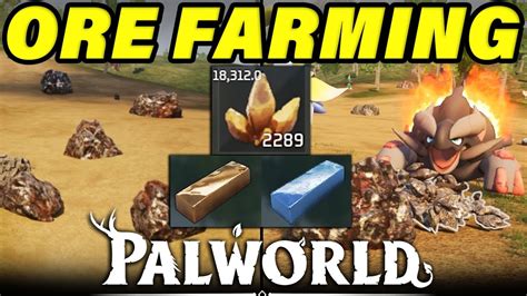 BUILD A PALWORLD ORE MINING BASE IMMEDIATELY Best Palworld Ore And