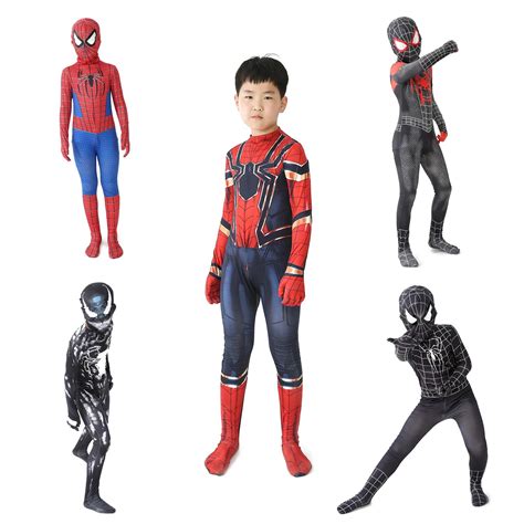 Costume De Super H Ros Pour Enfants Ensemble De 12 Styles Combinaison